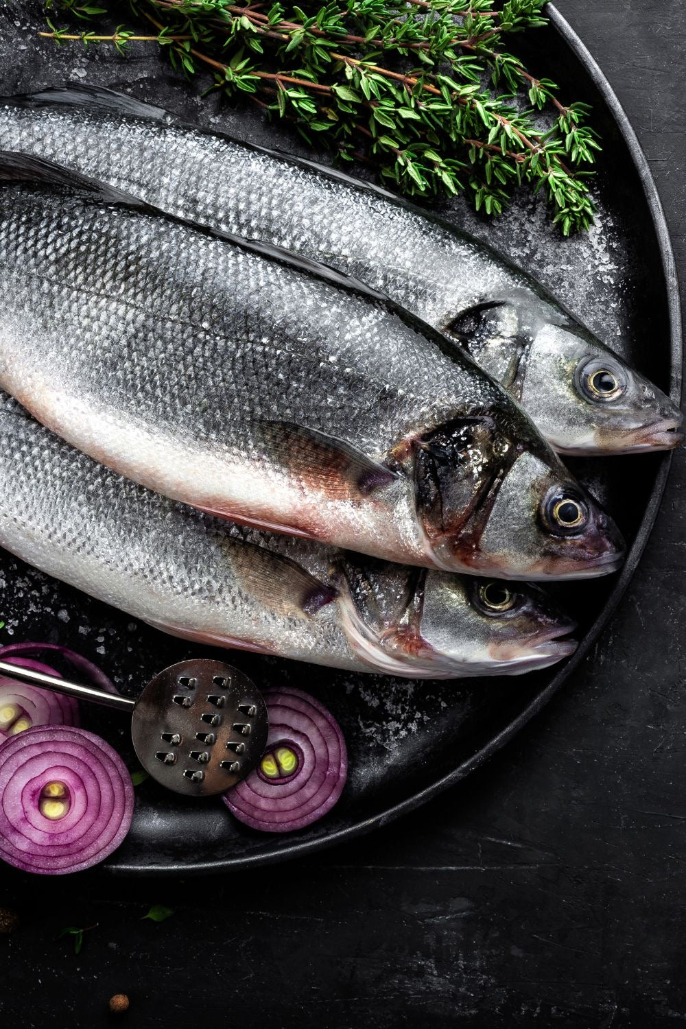 Fresh Turkish Sea Bass – Whole 1kg