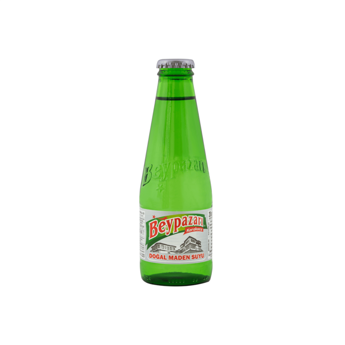 Beypazarı Sparkling Mineral Water – 200 ml Glass Bottles x 6
