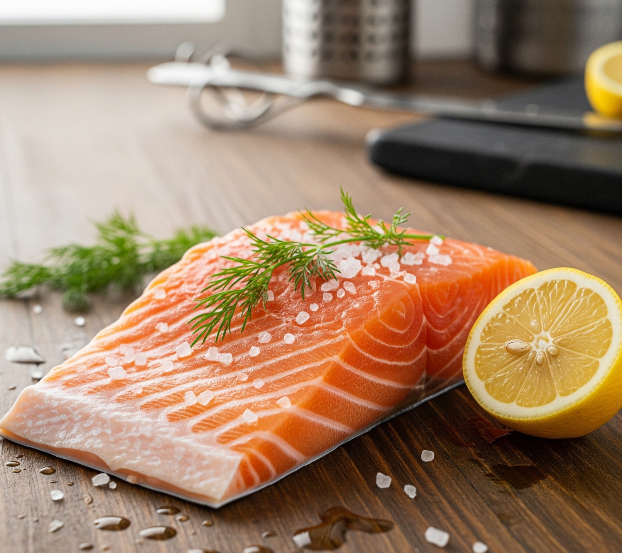 Fresh Norwegian Salmon Whole 1kg